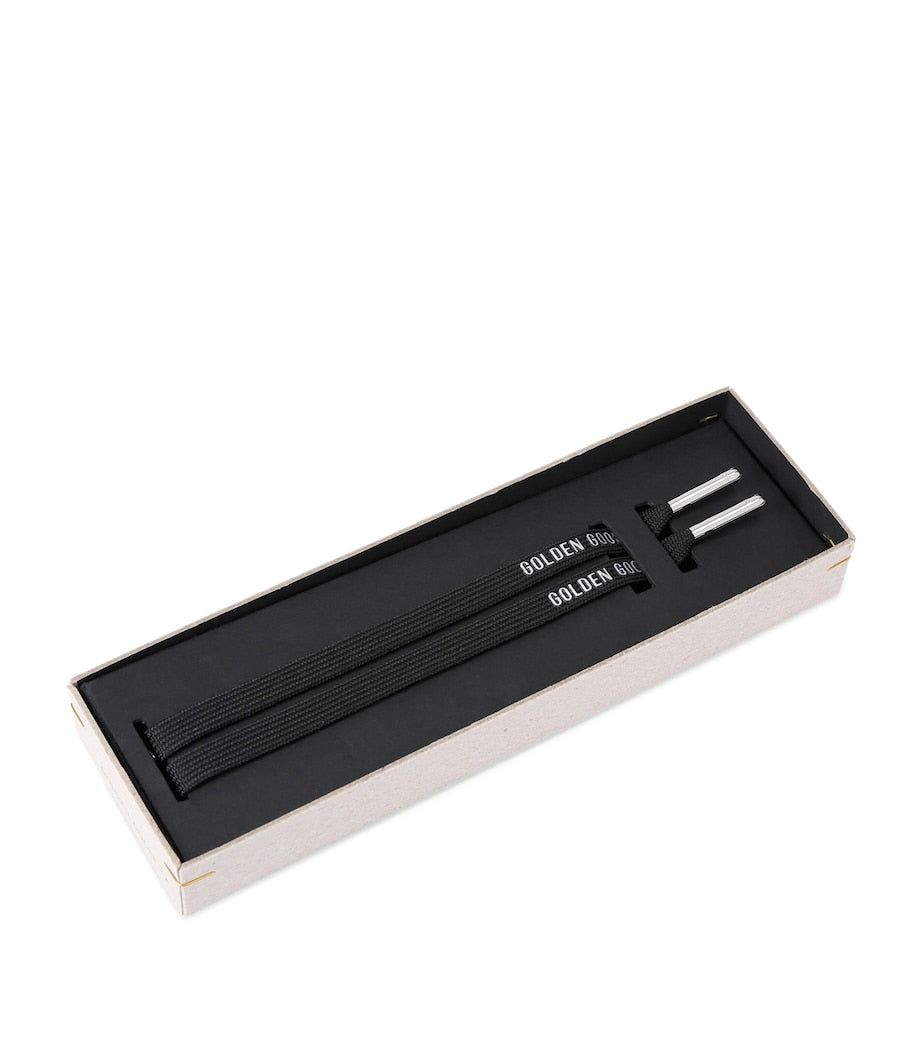 Multi Logo Print Laces