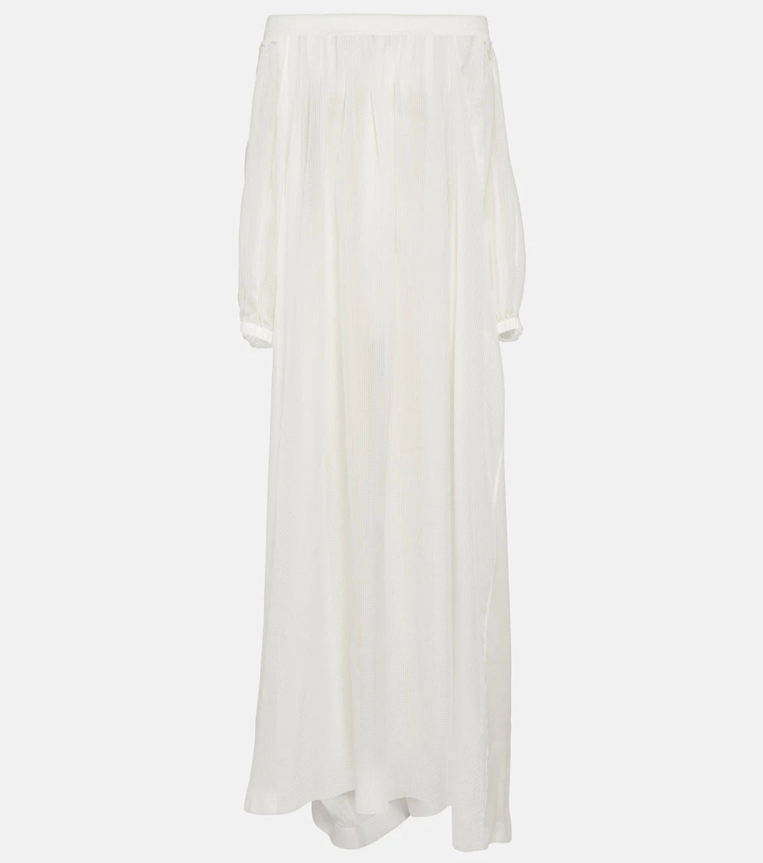 Alaïa - Off-shoulder maxi dress