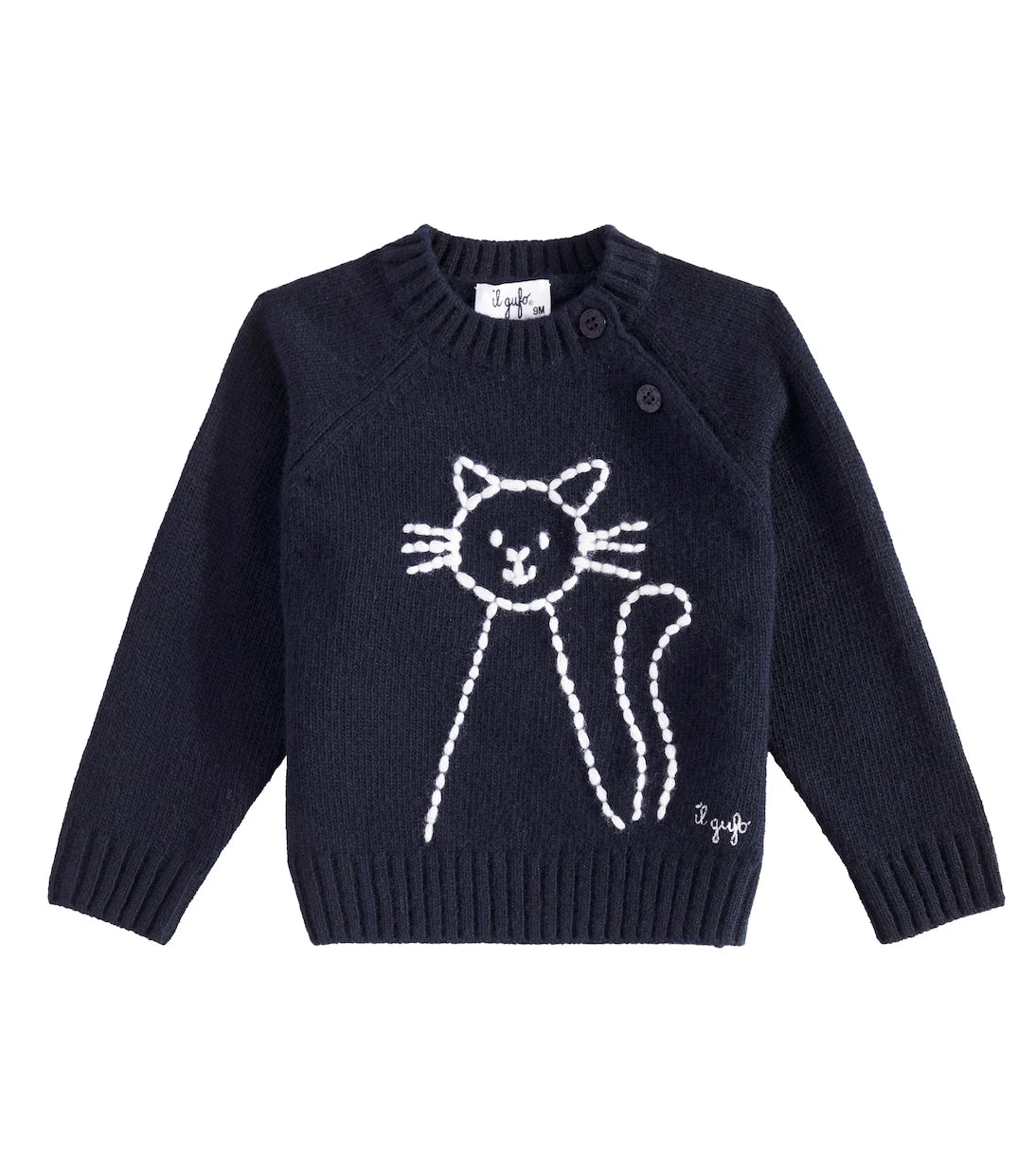 Il Gufo - Baby virgin wool sweater