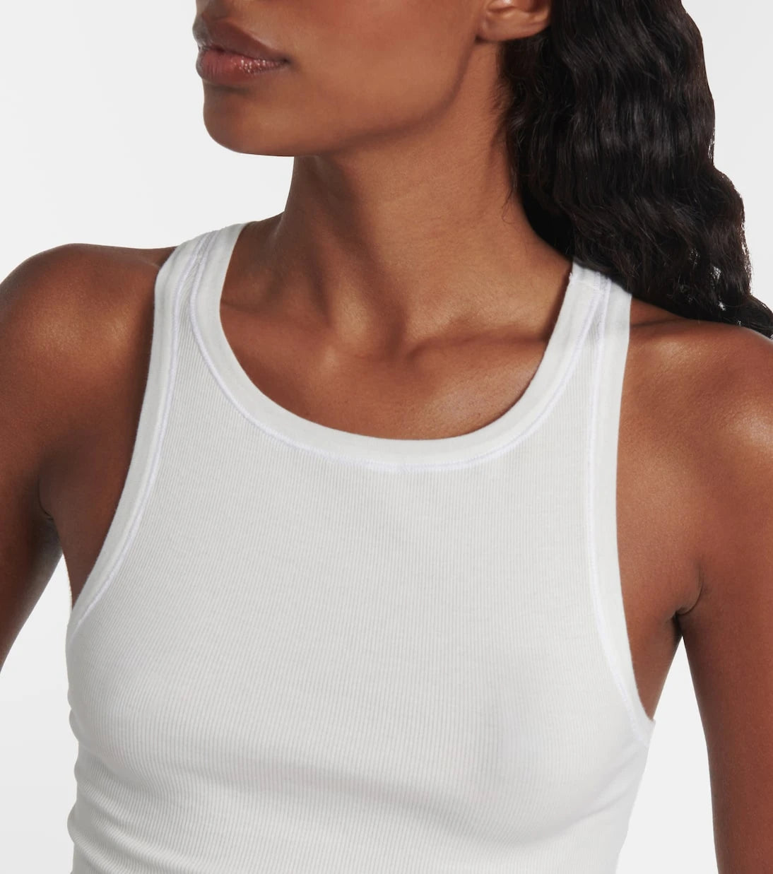 Calvin Klein Collection - Pamela cotton-blend tank top