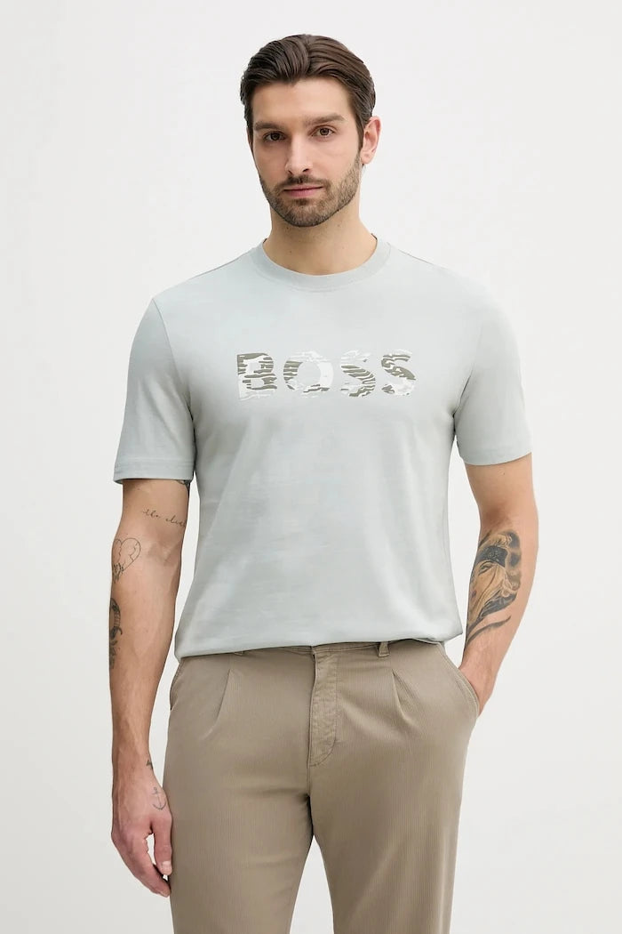 BOSS Orange Te_Insignia Pamuklu Tişört