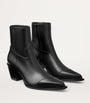 Black Cece 60 Leather Ankle Boots