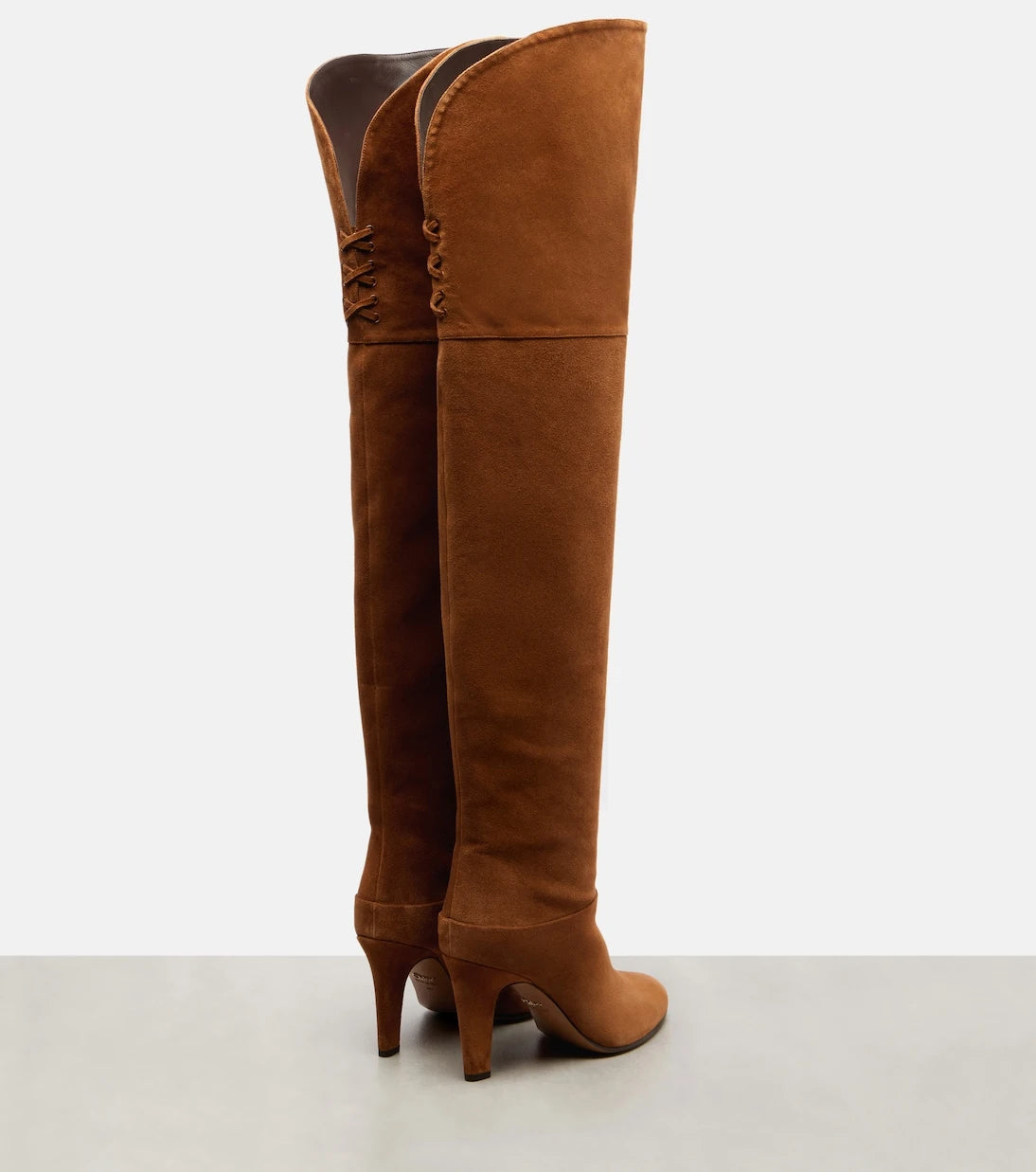 Chloé - Eve 85 suede over-the-knee boots