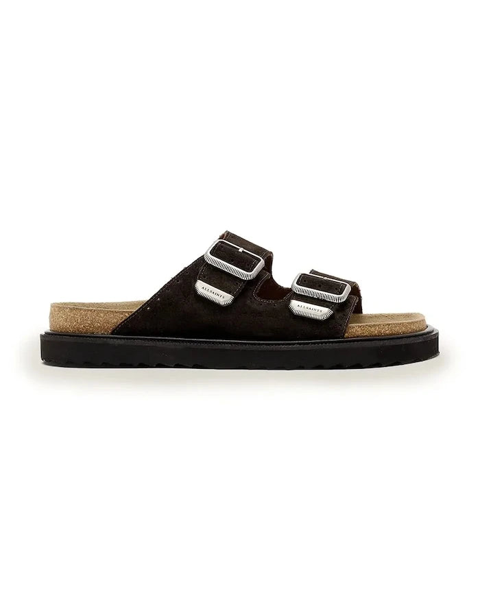 AllSaints Randal Sandal Süet Terlik