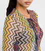 Missoni Multi Zigzag Lace-Detail Maxi Dress
