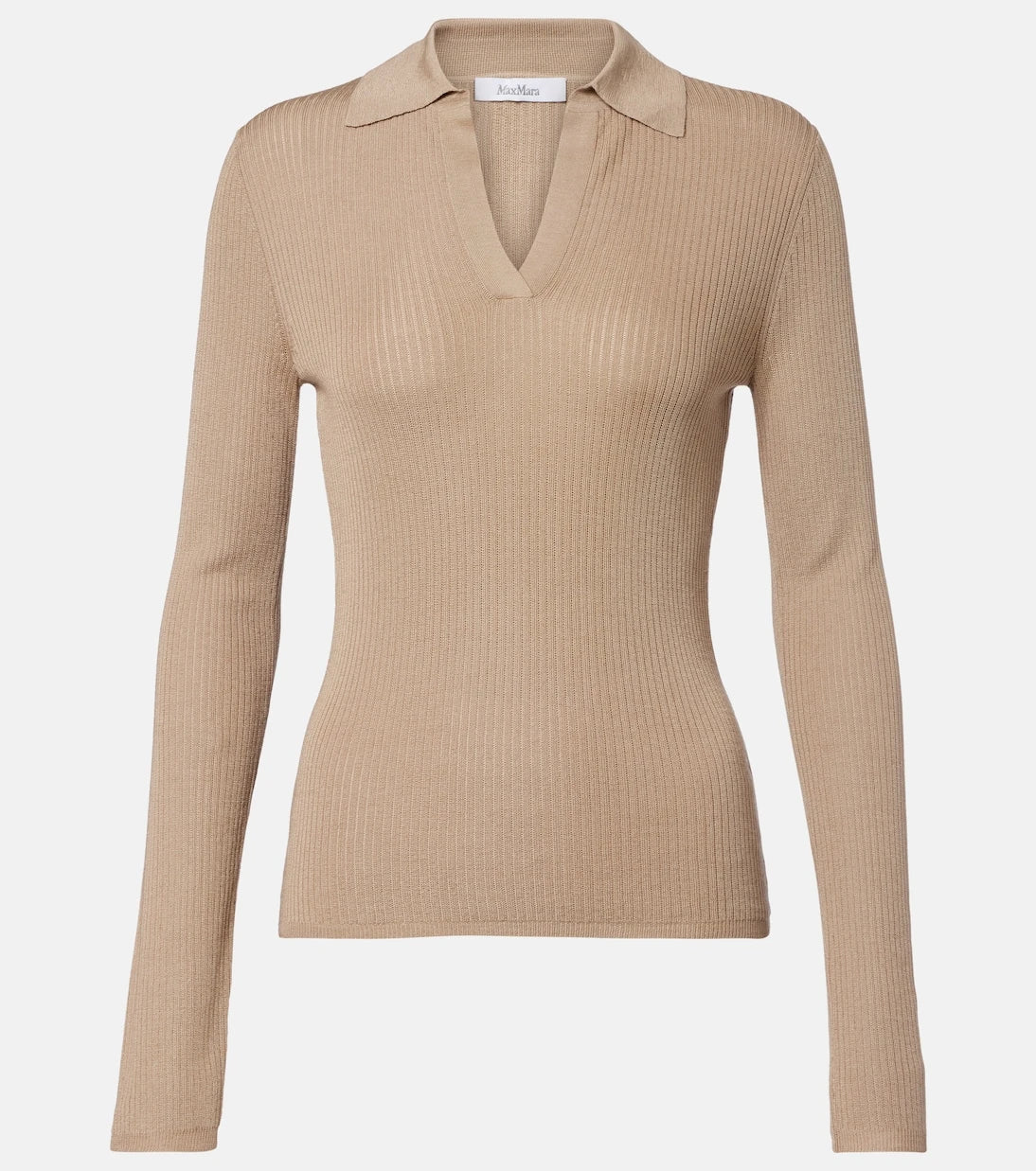 Max Mara - Knitted silk and cashmere top