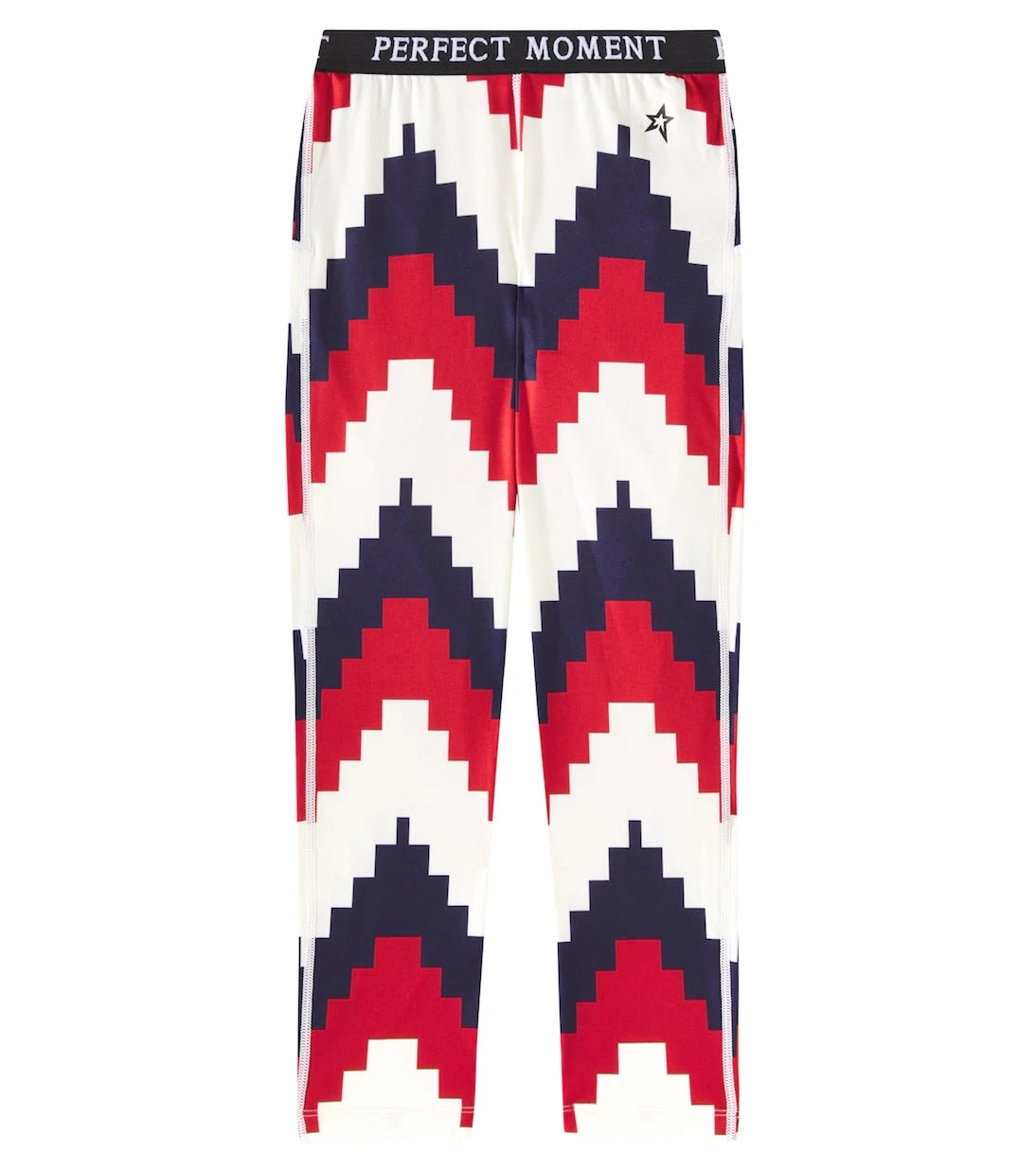 Perfect Moment Kids - Logo chevron jersey leggings