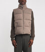 Mackage Brown Wool-Cashmere Braxton Down Gilet