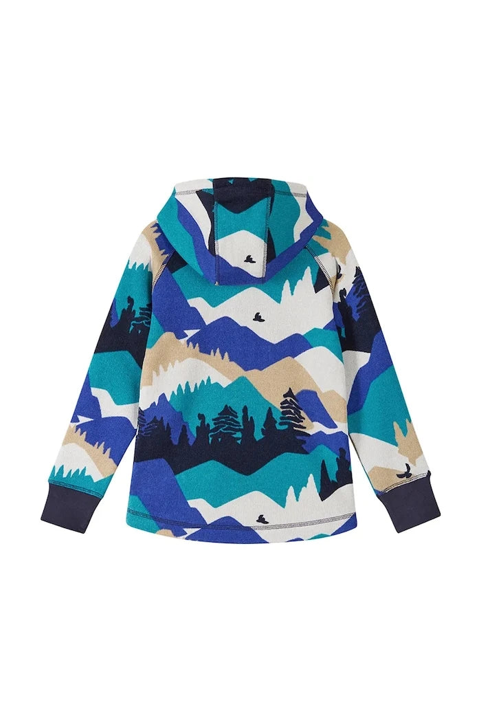 Çocuklar için kapüşonlu fermuarlı sweatshirt Northern