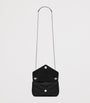 Saint Laurent Black Mini Matelassé Lambskin Loulou Shoulder Bag