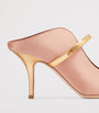 Pink Satin Maureen Mules 70