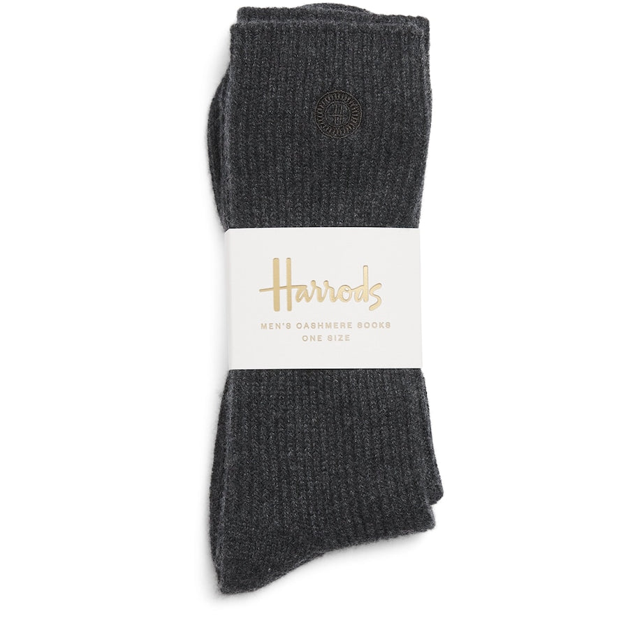 Black Cashmere Socks