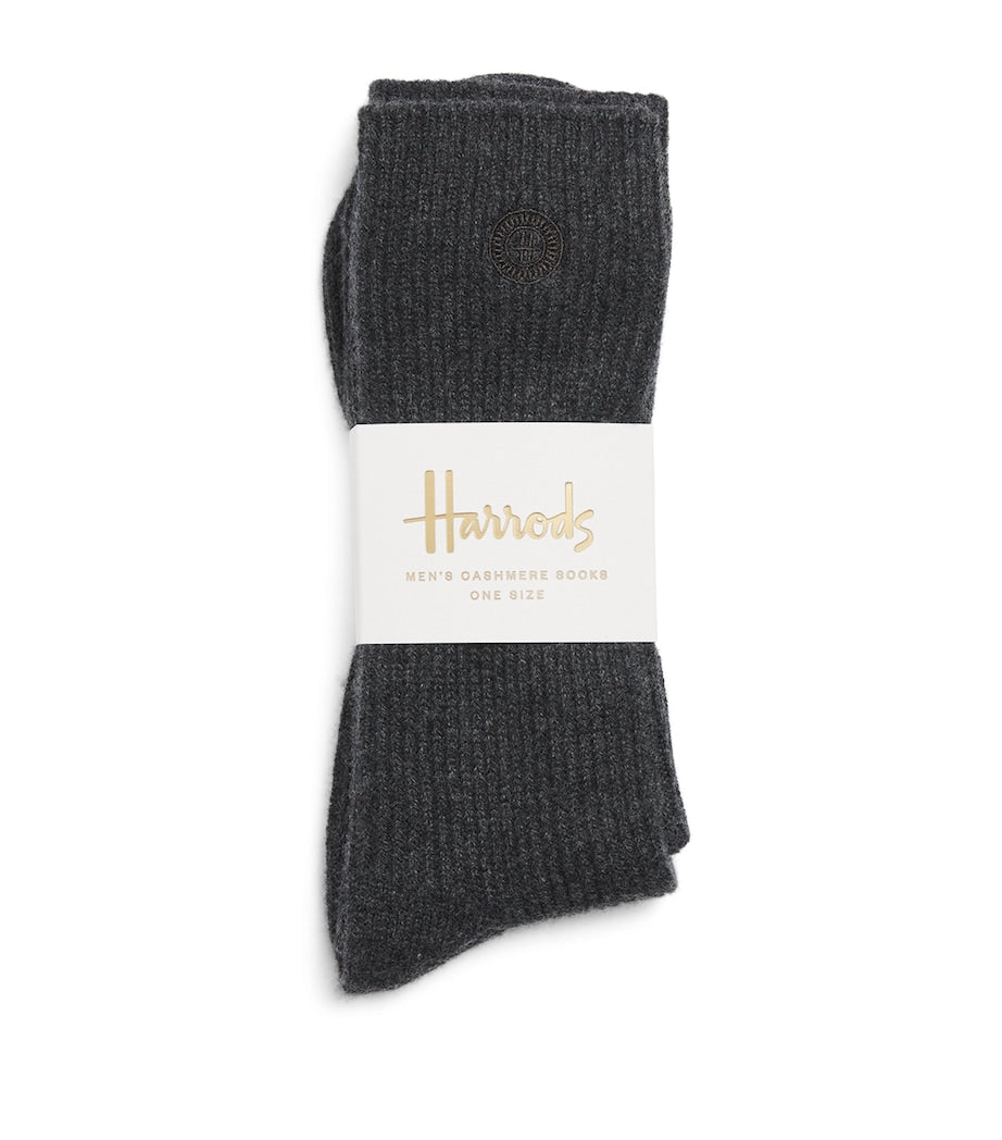 Black Cashmere Socks