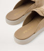 Neutral Suede Mules