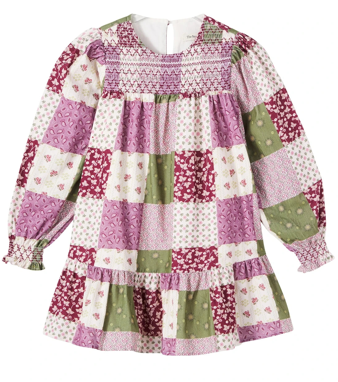 The New Society - Melba patchwork cotton corduroy dress
