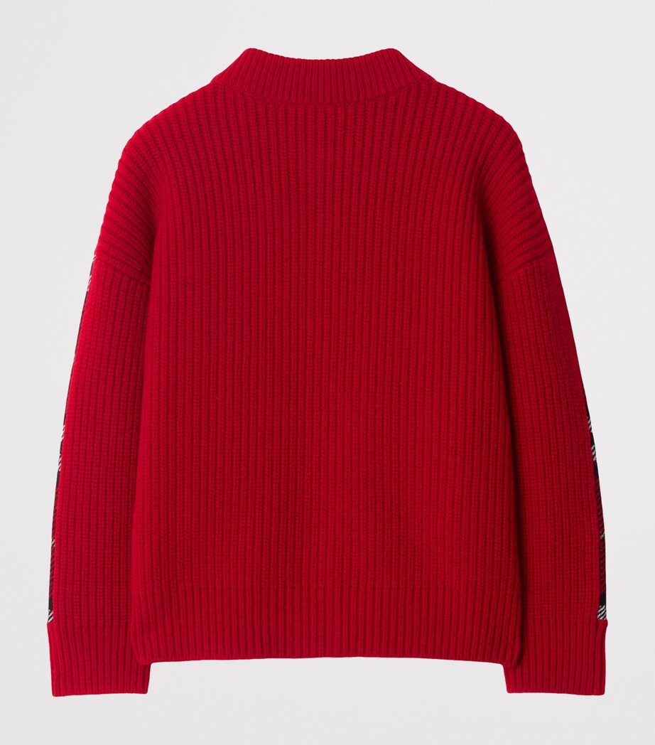 Wool Check Bomber Jacket (3-12 Years)