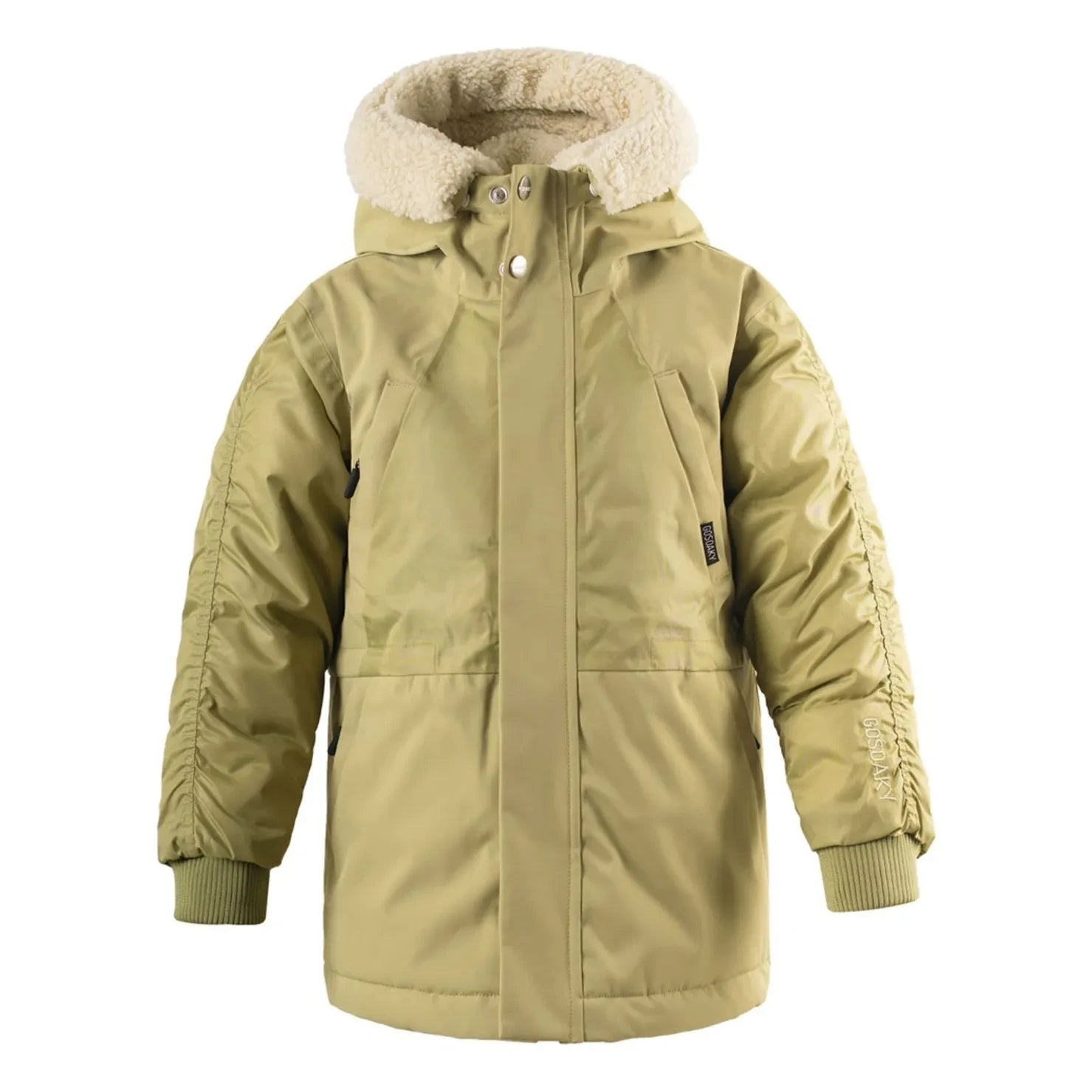 Gosoaky - Funny Frog waterproof parka | Pale green