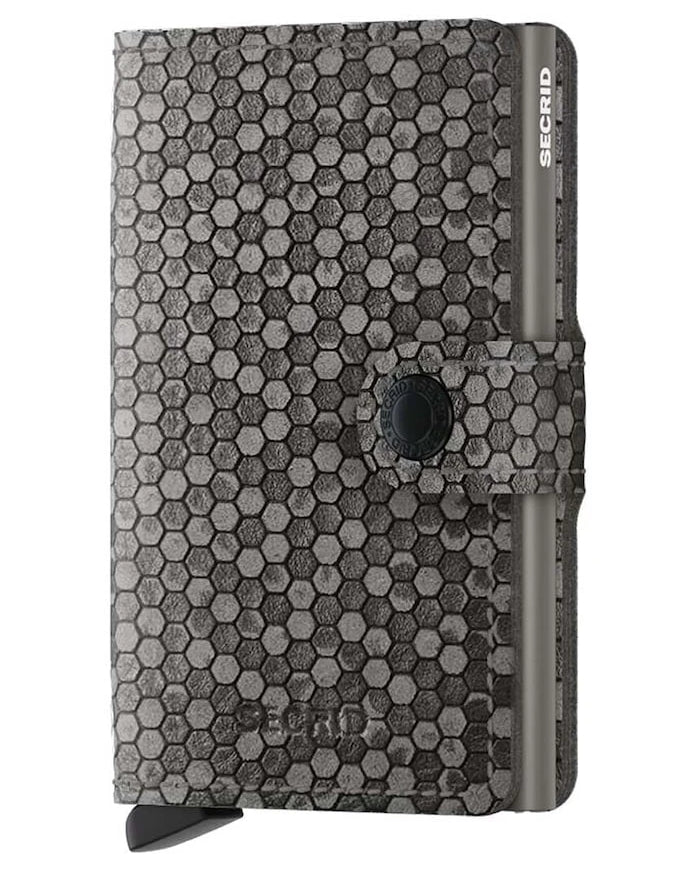 Secrid Miniwallet Hexagon Grey Cüzdan