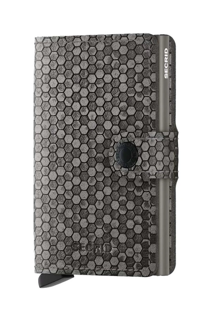 Secrid Miniwallet Hexagon Grey Cüzdan