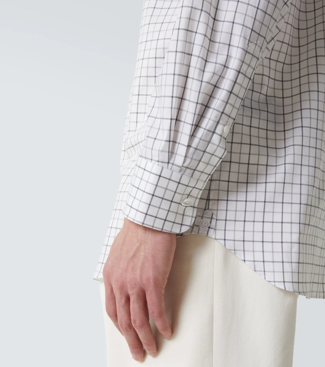 Dunhill - Checked cotton shirt