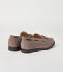 Suede Tassel Loafers