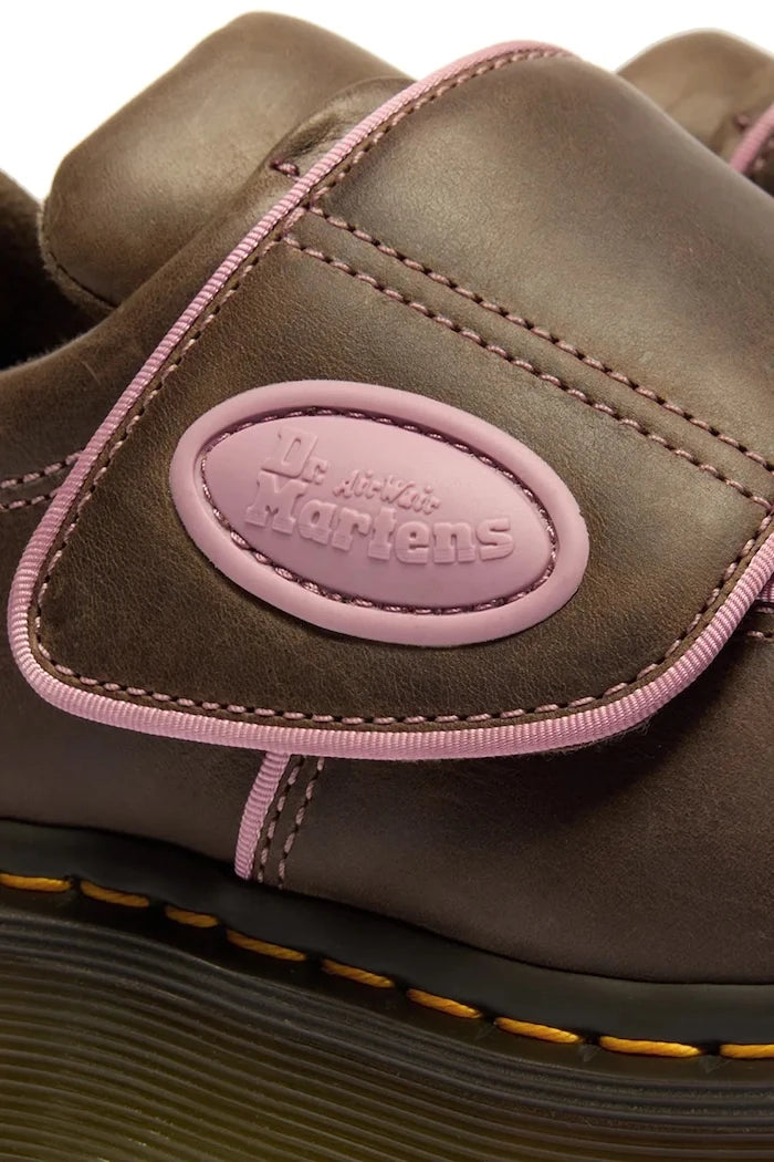Dr. Martens половинки обувки дамски от кожа Buzz Strap