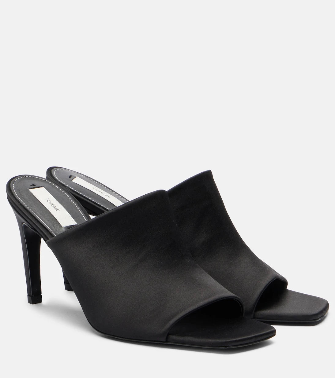 Toteme - 85 satin mules
