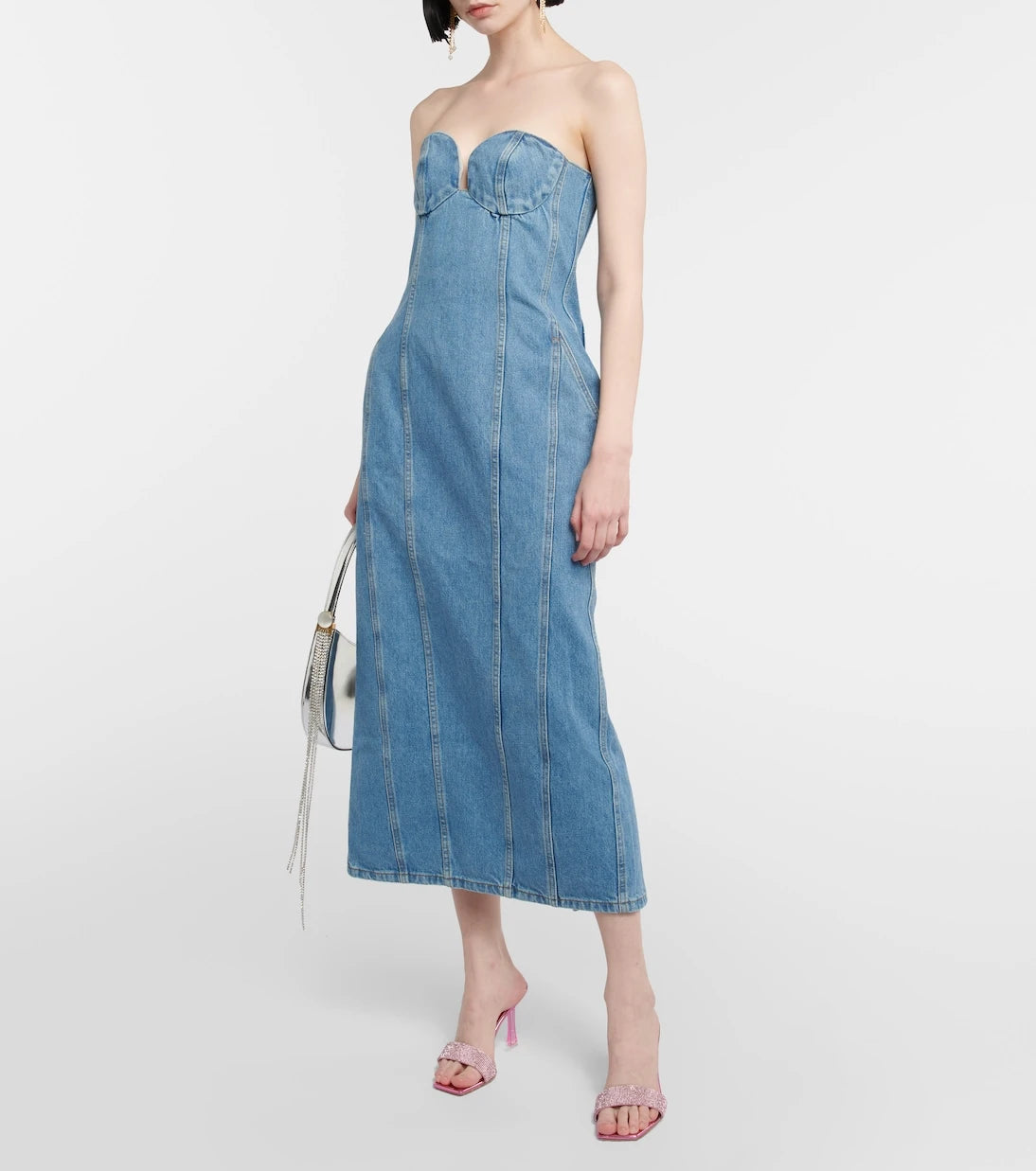 Magda Butrym - Denim midi dress