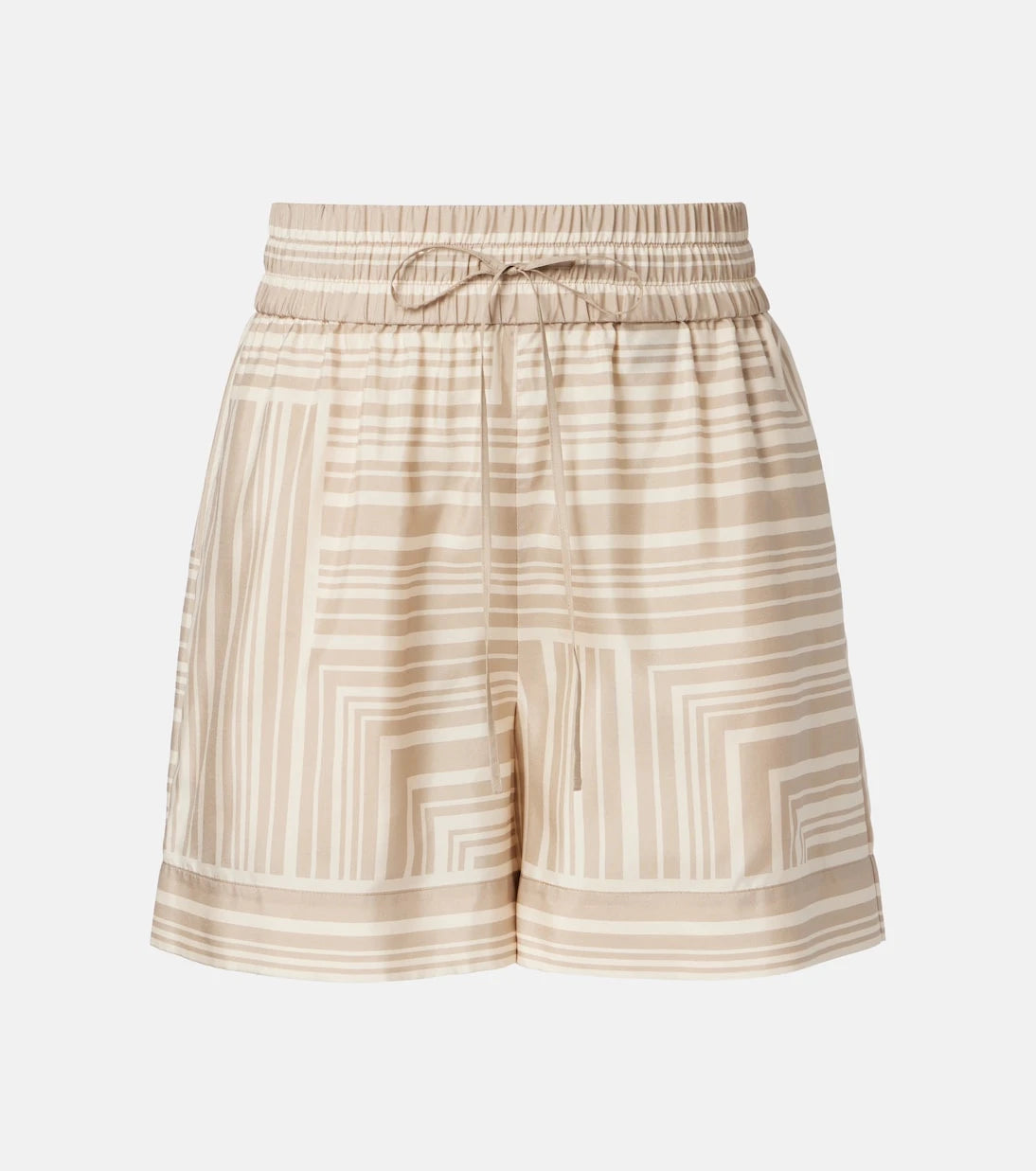 Joseph - Laven checked silk shorts
