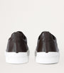 Zegna Leather Triple Stitch SECONDSKIN Sneakers