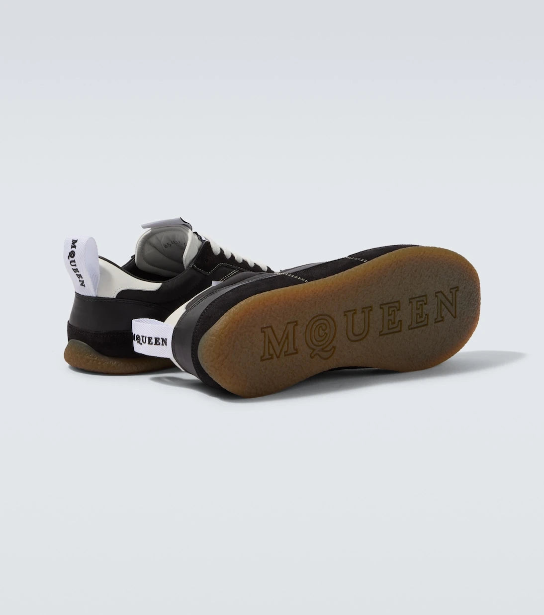 McQueen - EC1 suede-trimmed sneakers