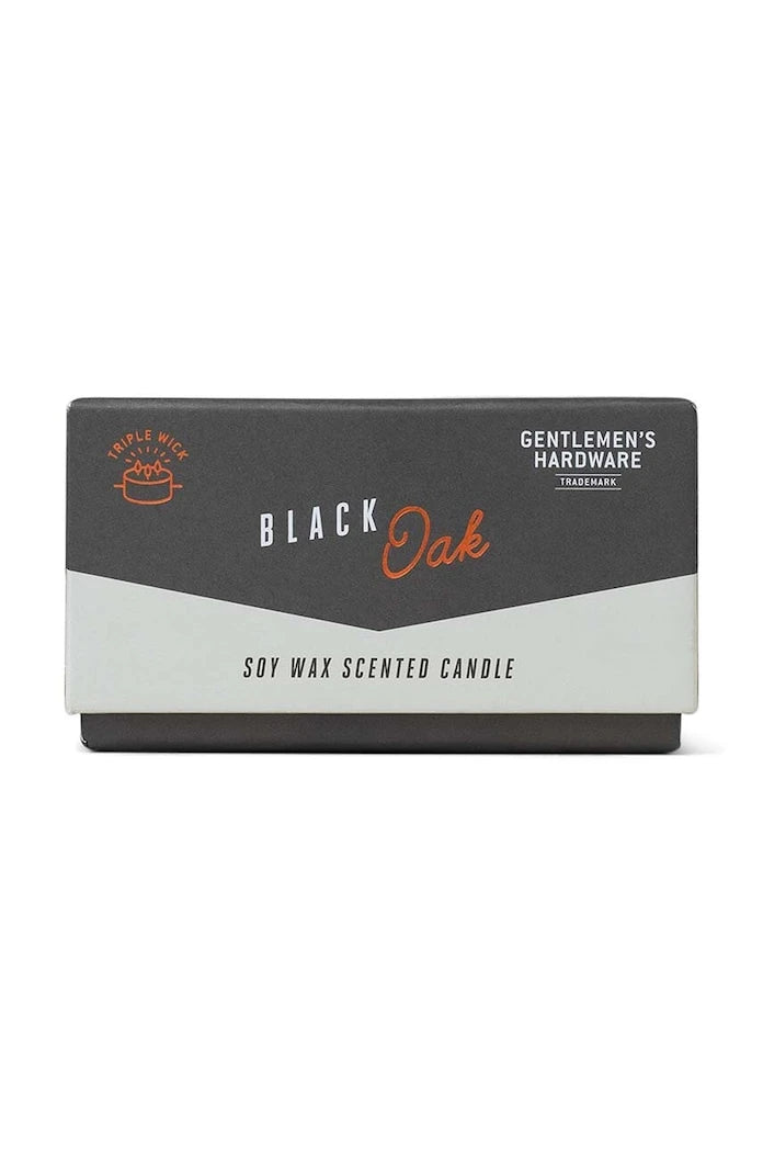Ароматна соева свещ Gentelmen's Hardware Black Oak 198 g