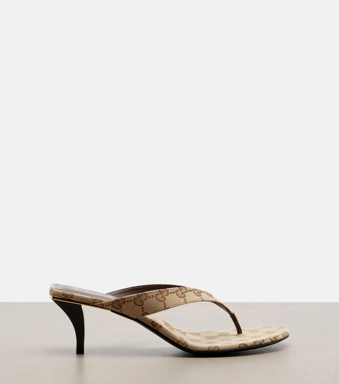 Gucci - Vittoria GG canvas thong sandals