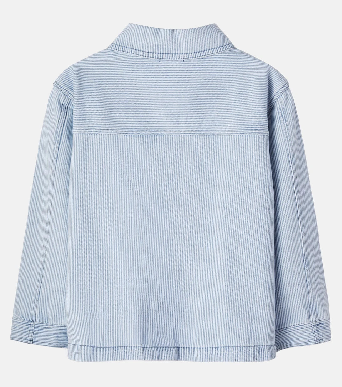 Cozmo - Ridge striped denim jacket