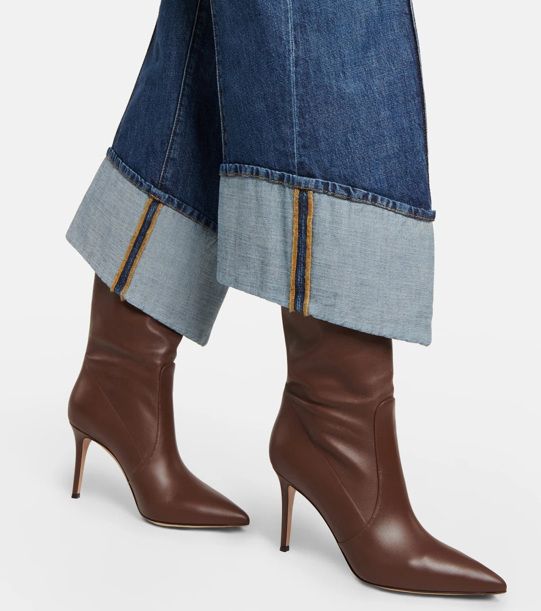 Gianvito Rossi - Hansen 85 knee-high leather boots