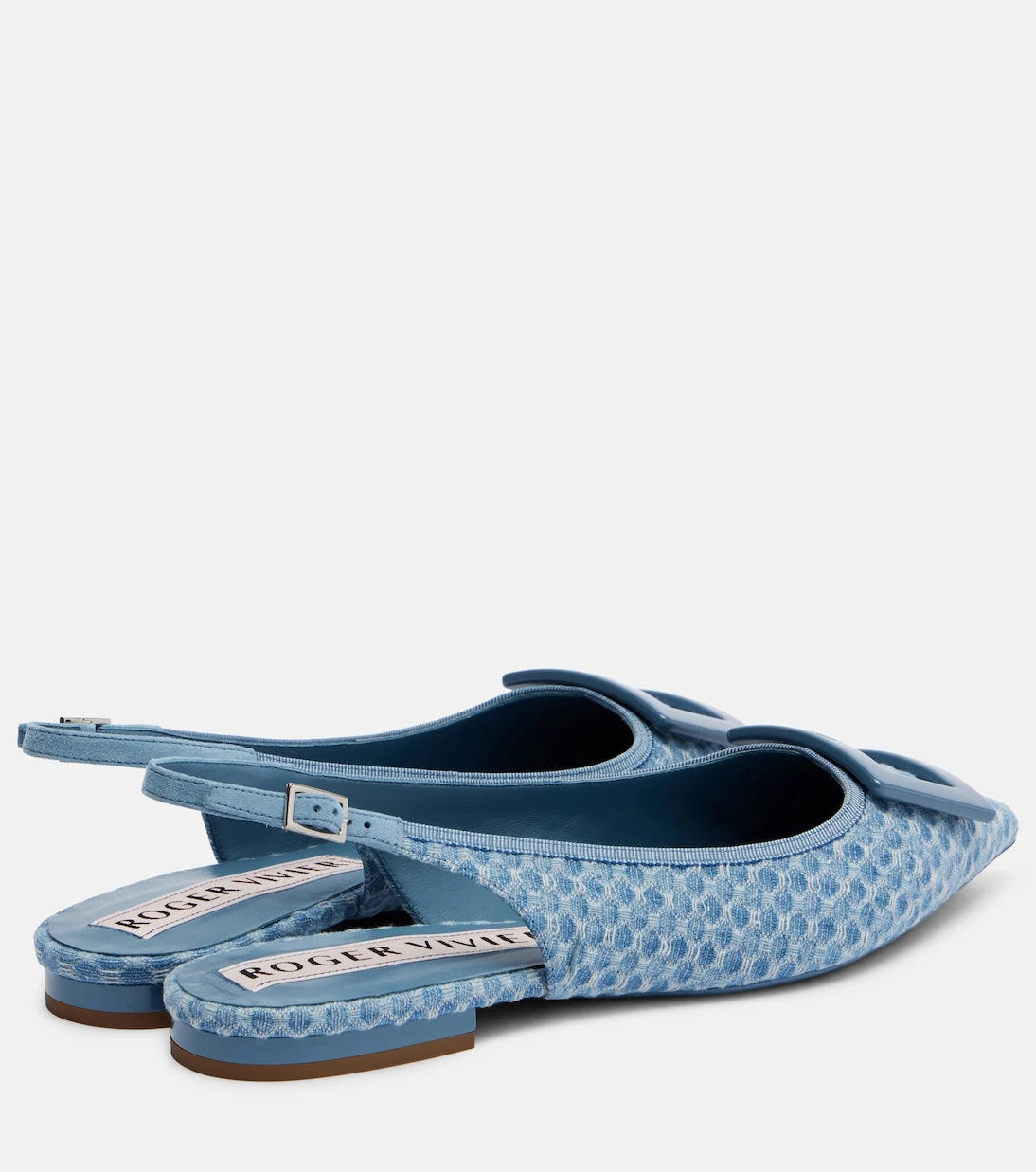 Roger Vivier - Gommettine slingback ballet flats
