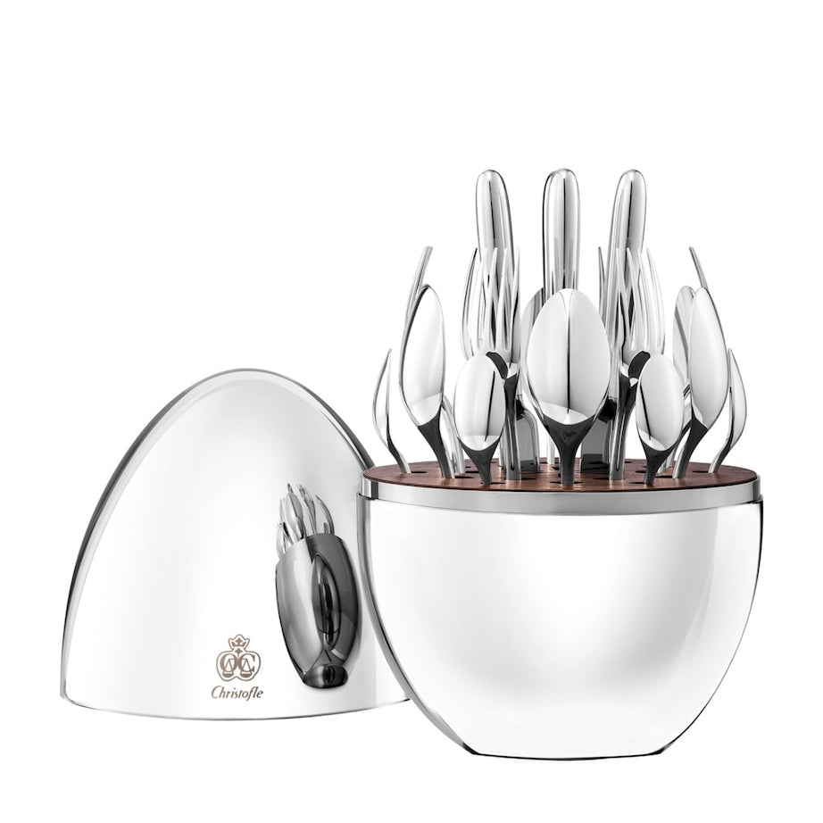 Christofle Mood Silver 24-Piece Canteen
