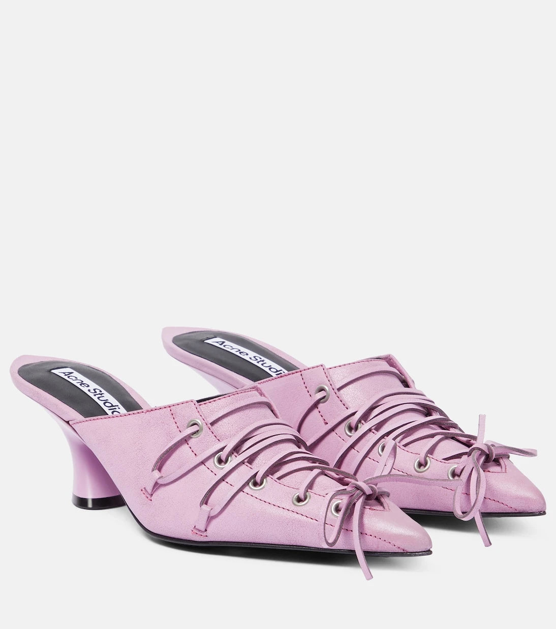 Acne Studios - بغال جلدية برباط