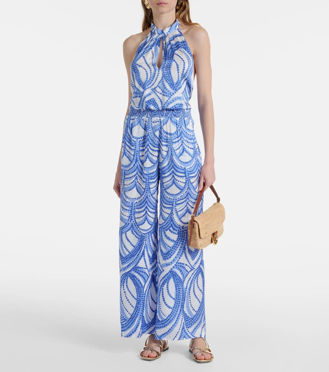 Poupette St Barth - Clea printed top