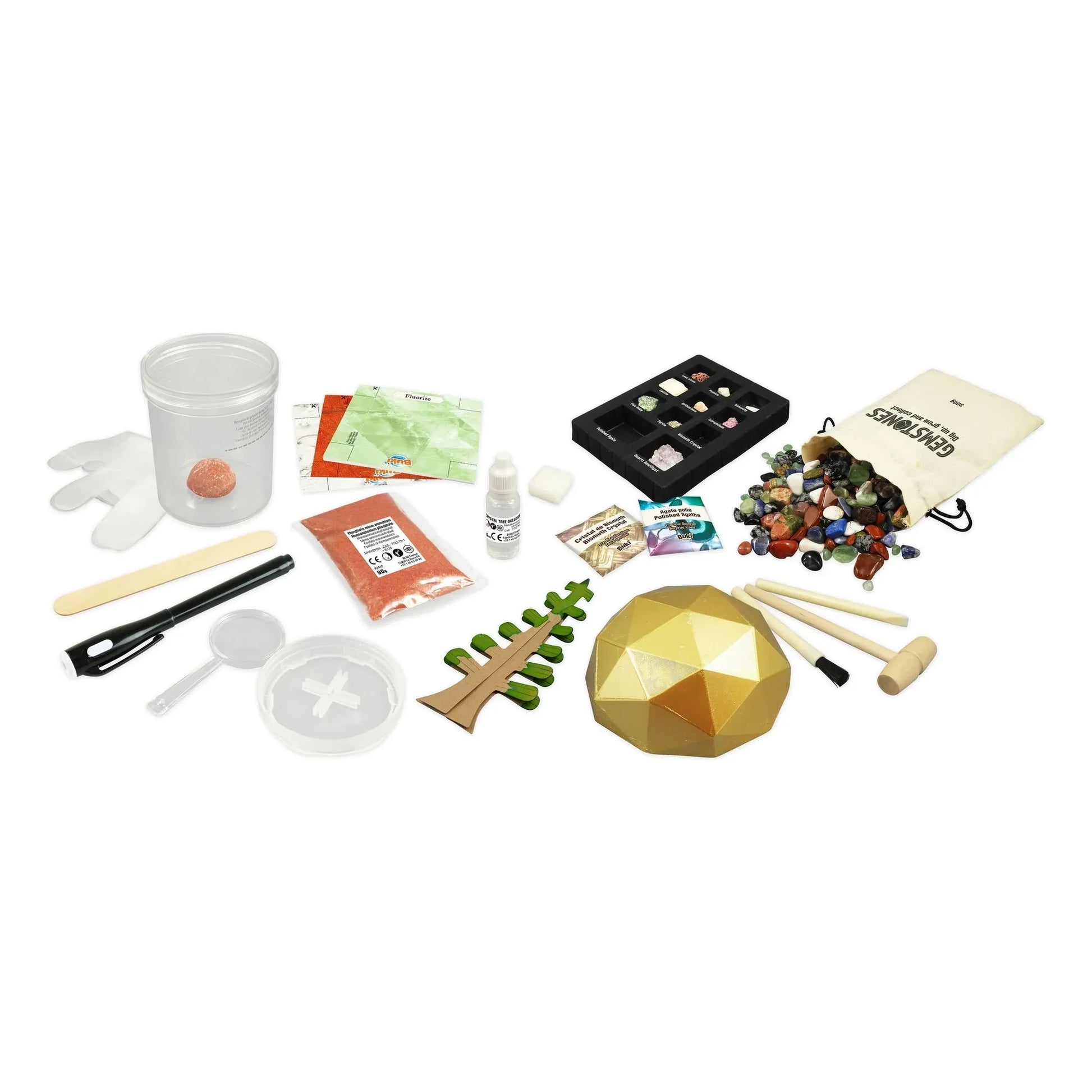 Buki - Gemstones and crystals set