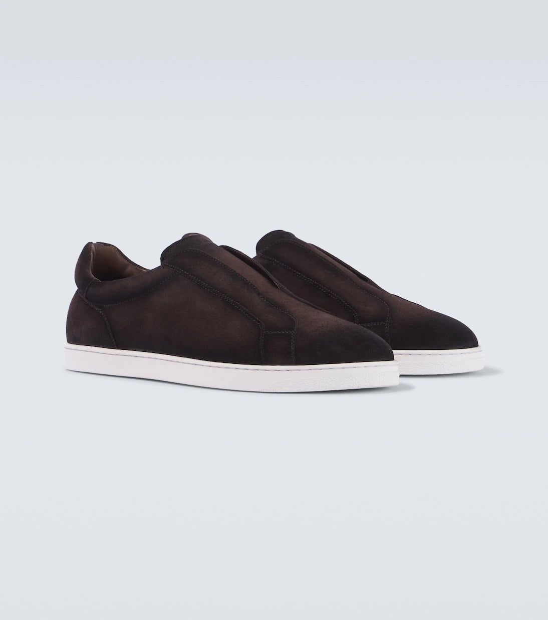 Magnanni - Open suede sneakers
