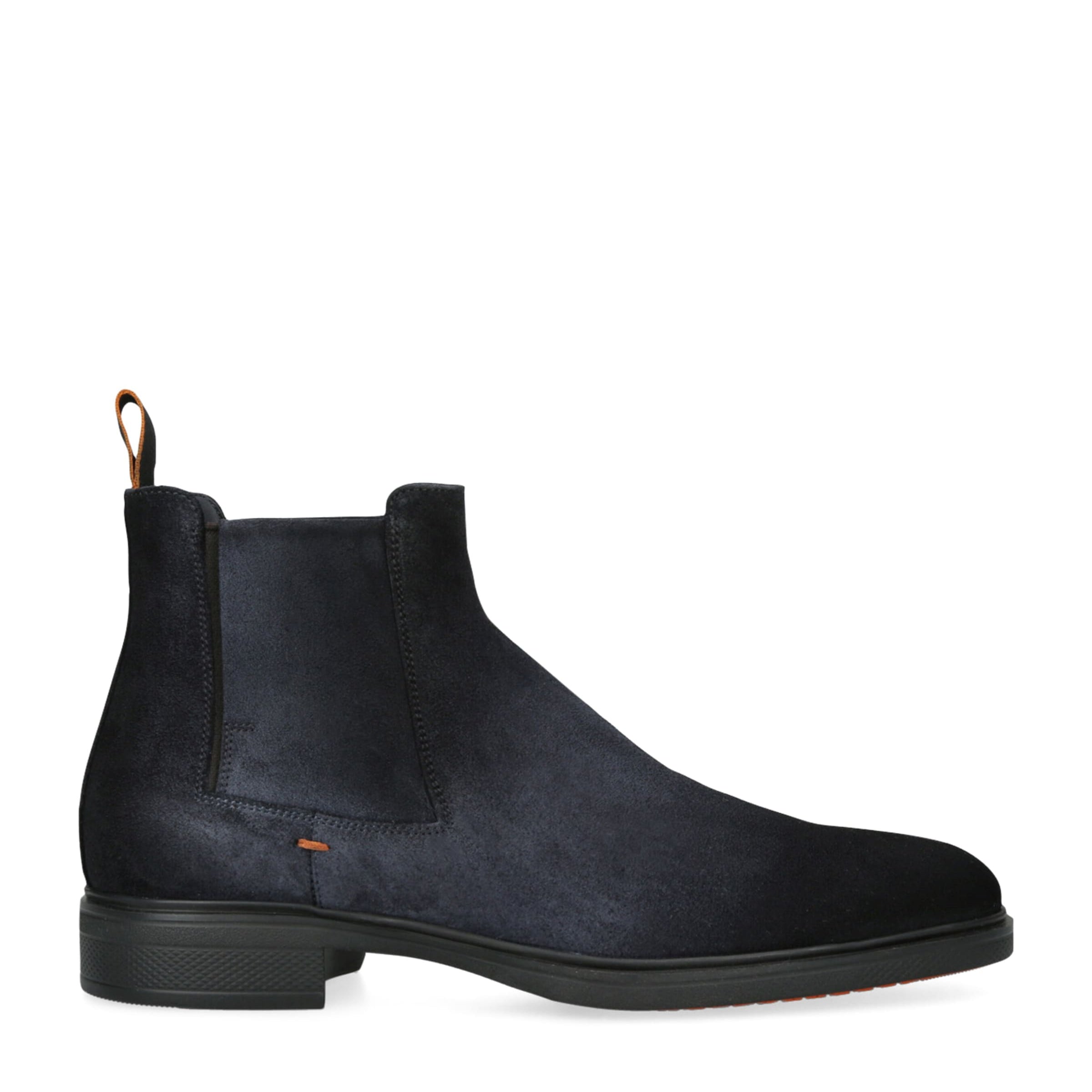 Suede Chelsea Boots NAVY