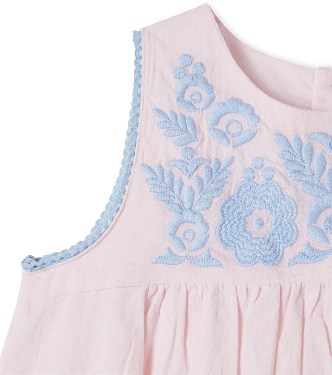 Louise Misha - Solenia embroidered cotton top
