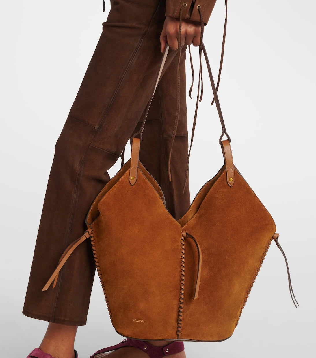 Isabel Marant - Tampa suede shoulder bag