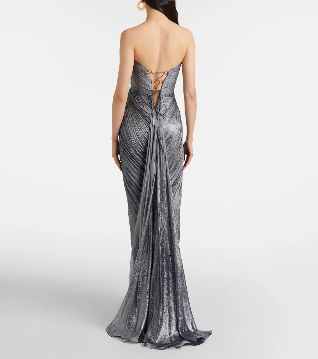 Maria Lucia Hohan - Julieta draped silk gown