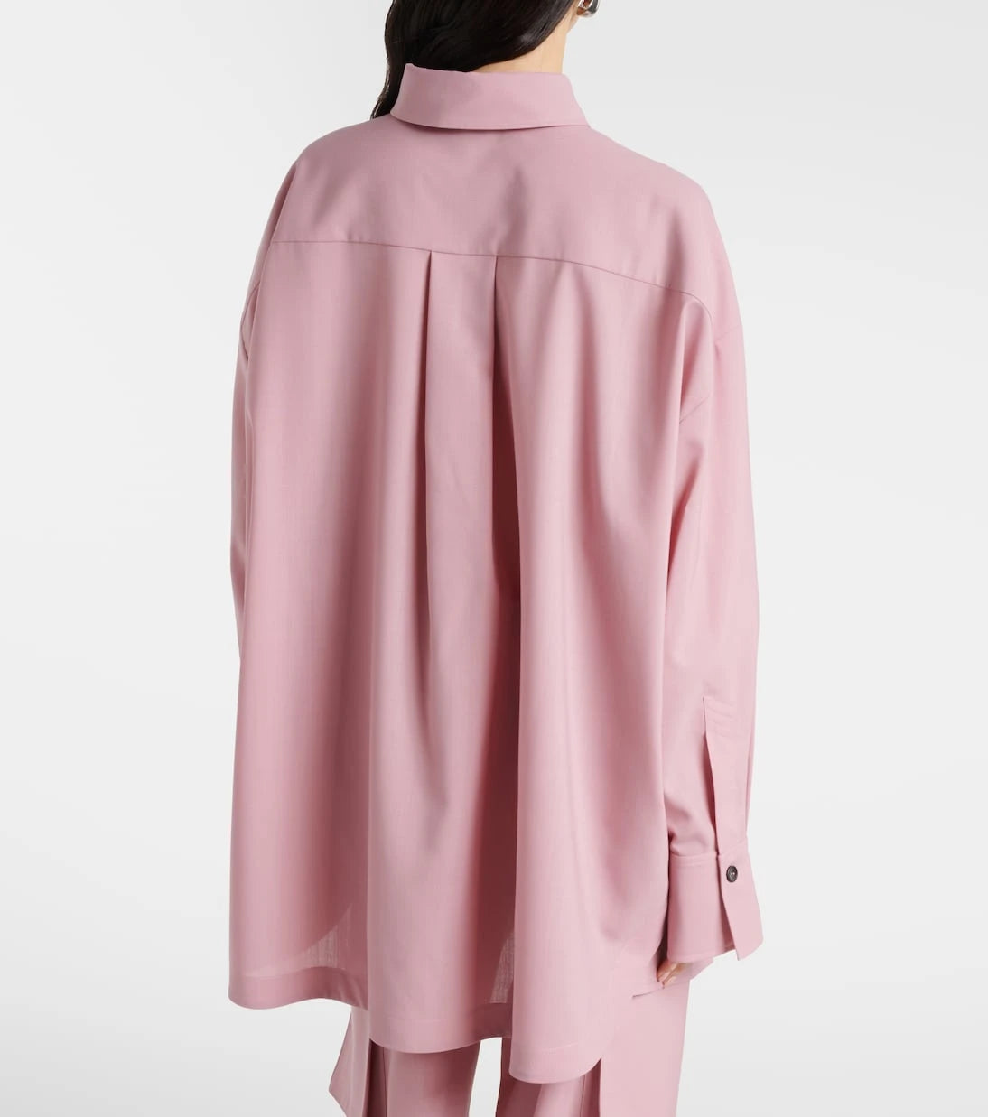 The Attico - Diana asymmetric oversized shirt