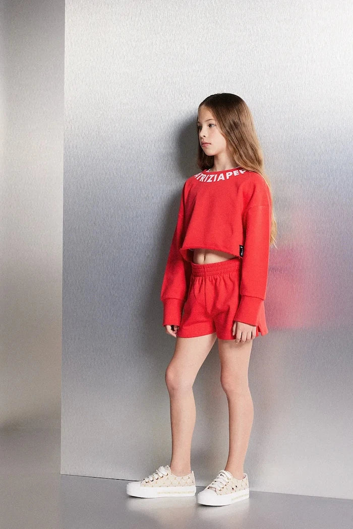 Pamuklu sweatshirt Patrizia Pepe K103