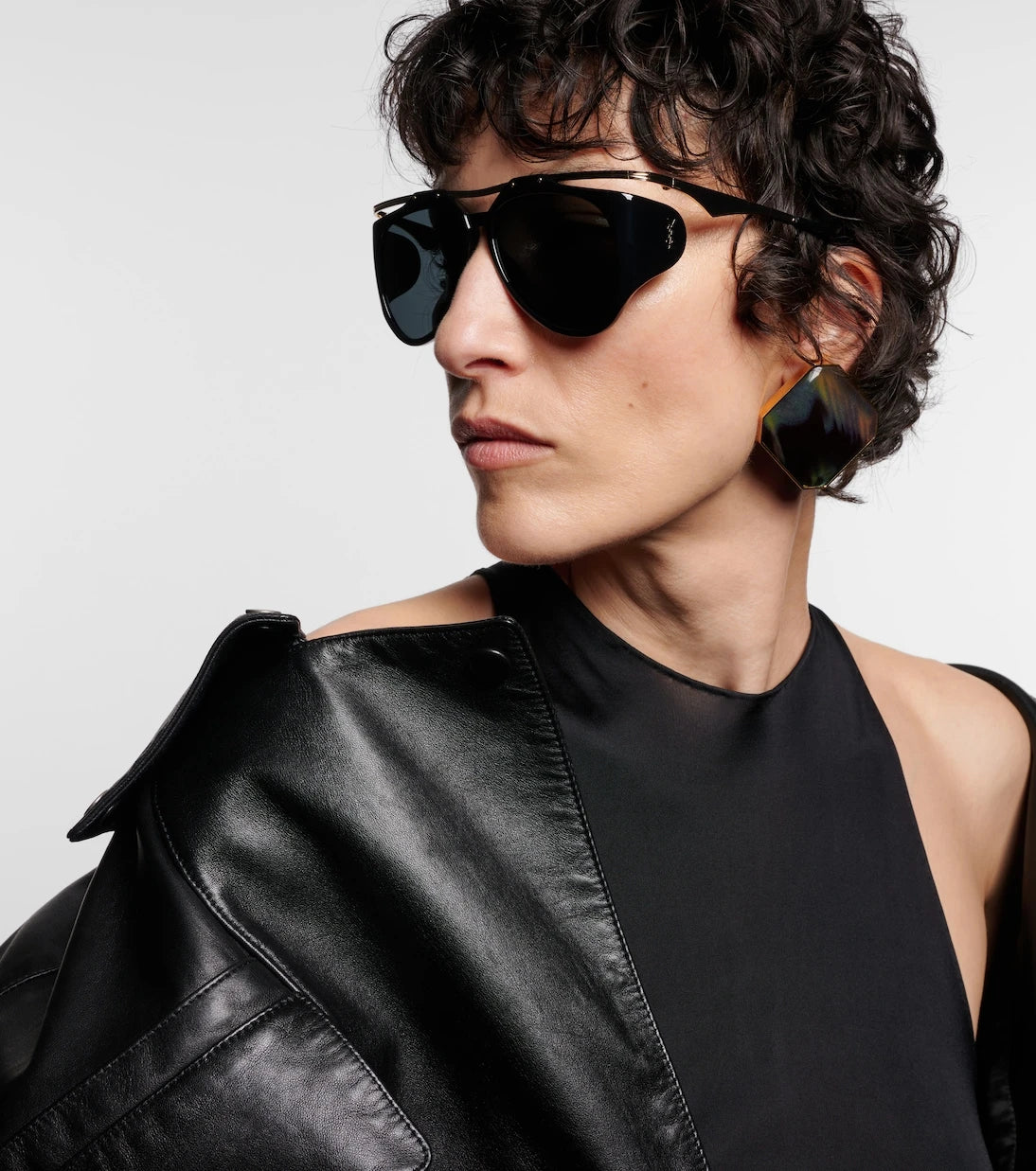Saint Laurent - SL M137 Amelia aviator sunglasses