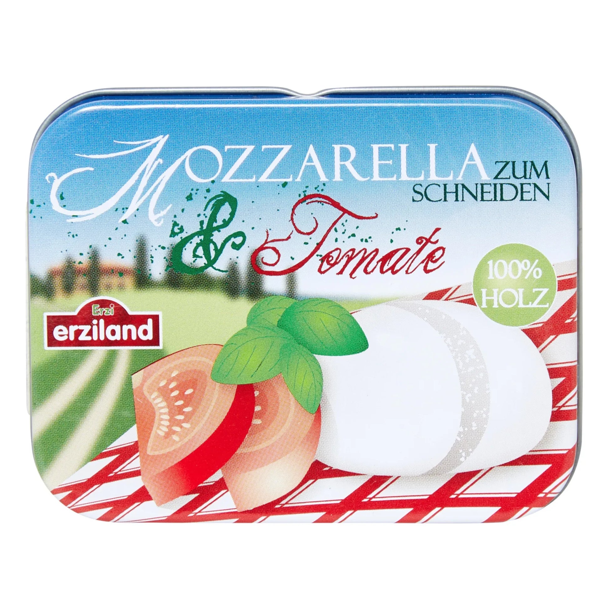 Erzi - Food Tin with Caprese Salad - 7 Pieces