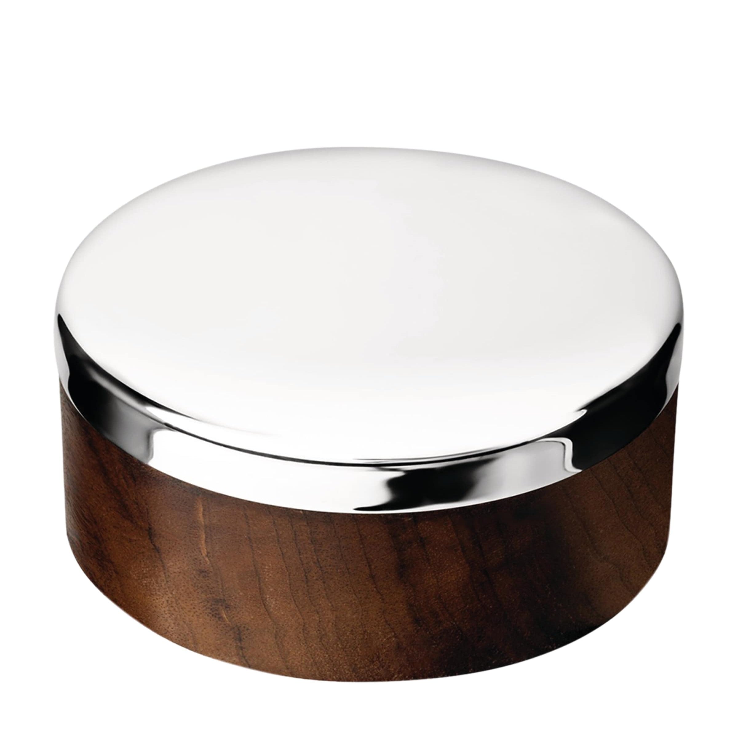 Christofle Small Silver-Plated Wood Uni Box